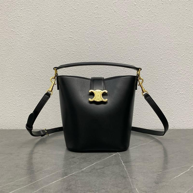 Celine Louise Bucket bag 119173 black